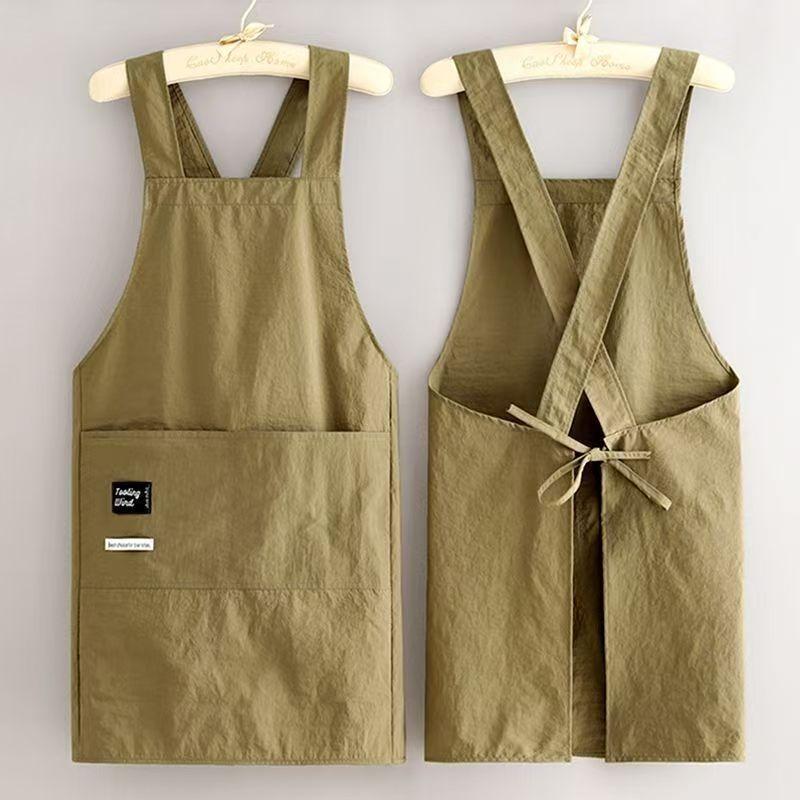 Home Cooking Work - （Summer6）1 Pc Home Cooking Kitchen Aprons