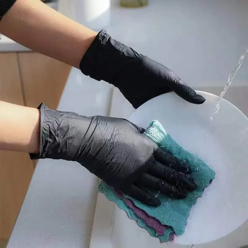 Disposable Gloves Black Home N - Home Cooking Work review and price